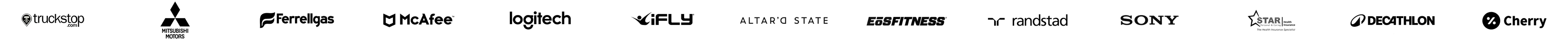 Trusted company logos