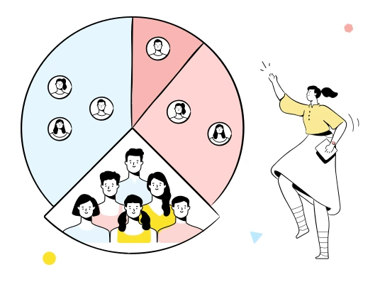 Use audience segmentation for higher conversion