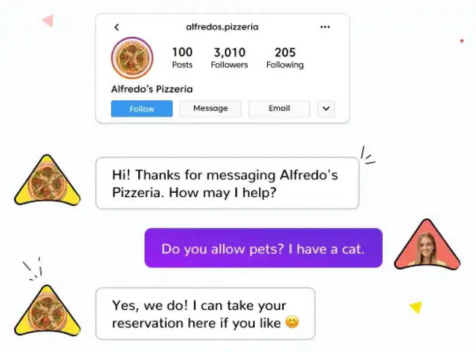 Automate customer support on Instagram