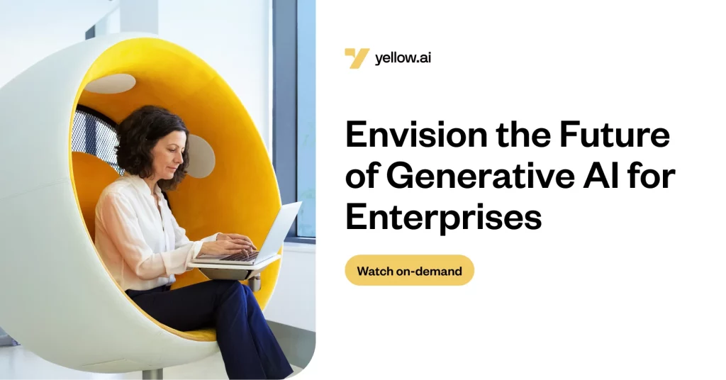 Envision the future of generative AI for businesses - watch on demand