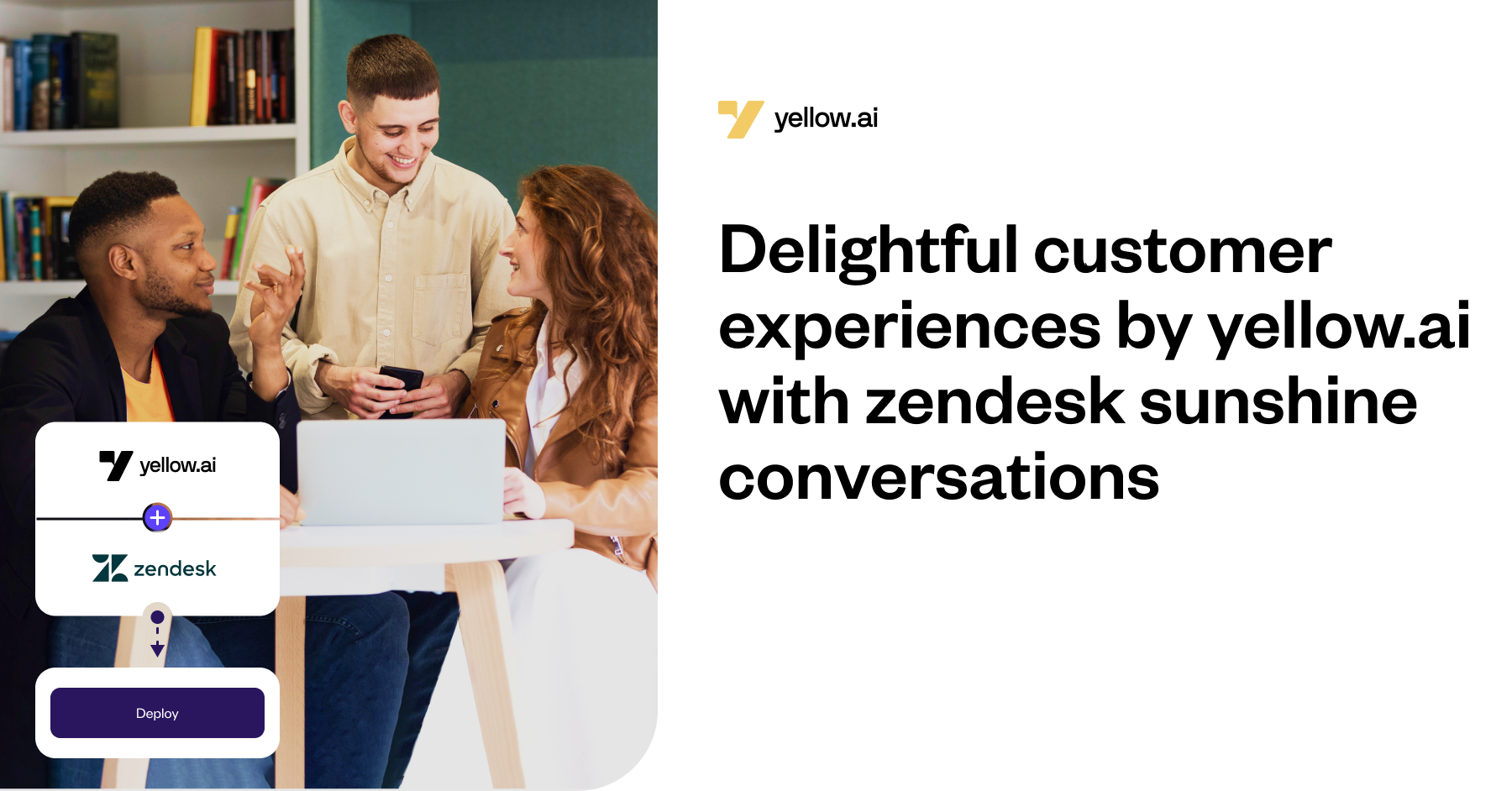 Zendesk Integrations With Yellow.ai