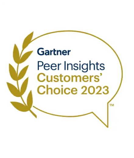 Gartner Peer Insights Customers' Choice 2023