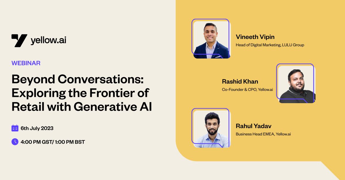 Beyond Conversations: Exploring The Frontier Of Retail With Generative ...