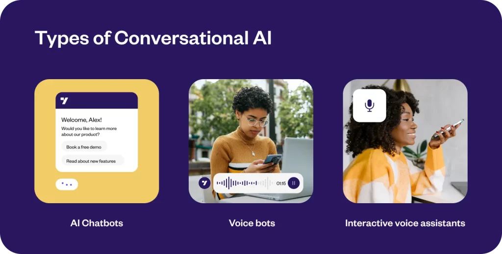 types of conversational AI