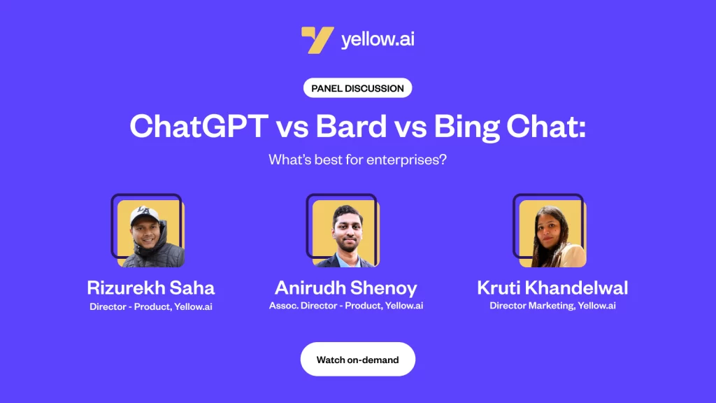 ChatGPT vs Bard vs Bing Chat: What's best for enterprises?