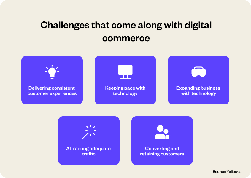 digital commerce challenges