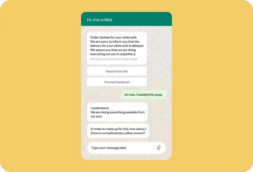 Real-time omnichannel customer support in your Shopify story with Yellow.ai