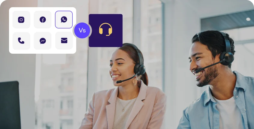 Contact centers vs. call centers: What’s the difference?
