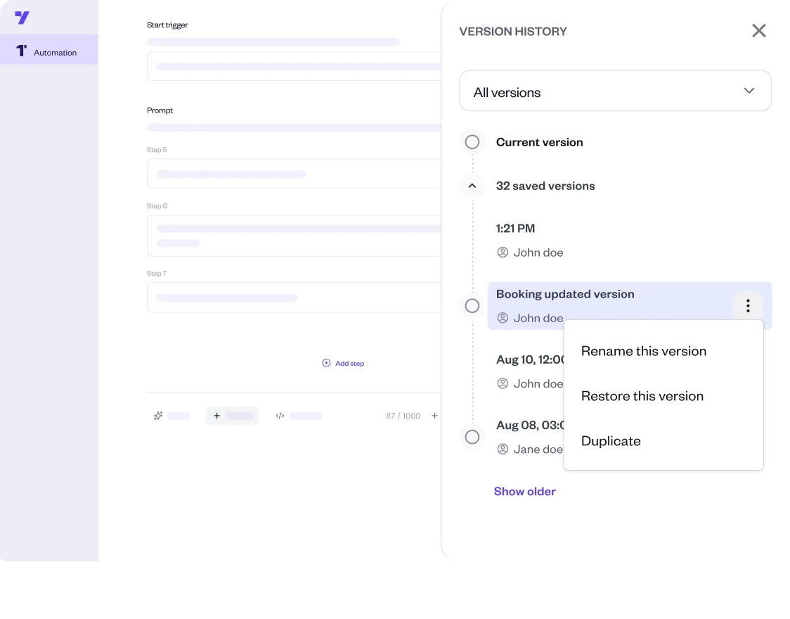 New visual workflow design for AI Agents - Yellow.ai