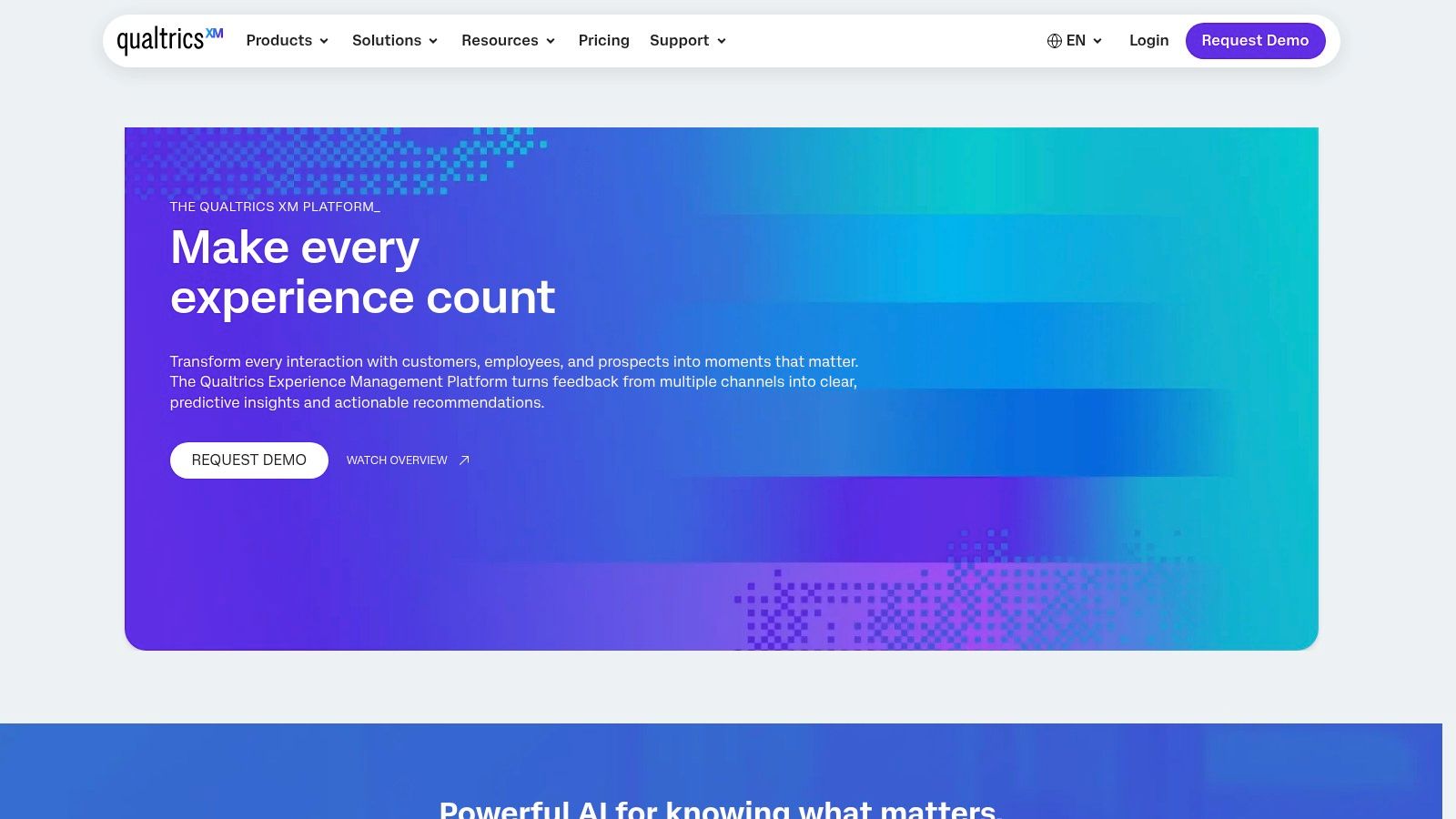 Qualtrics XM Discover