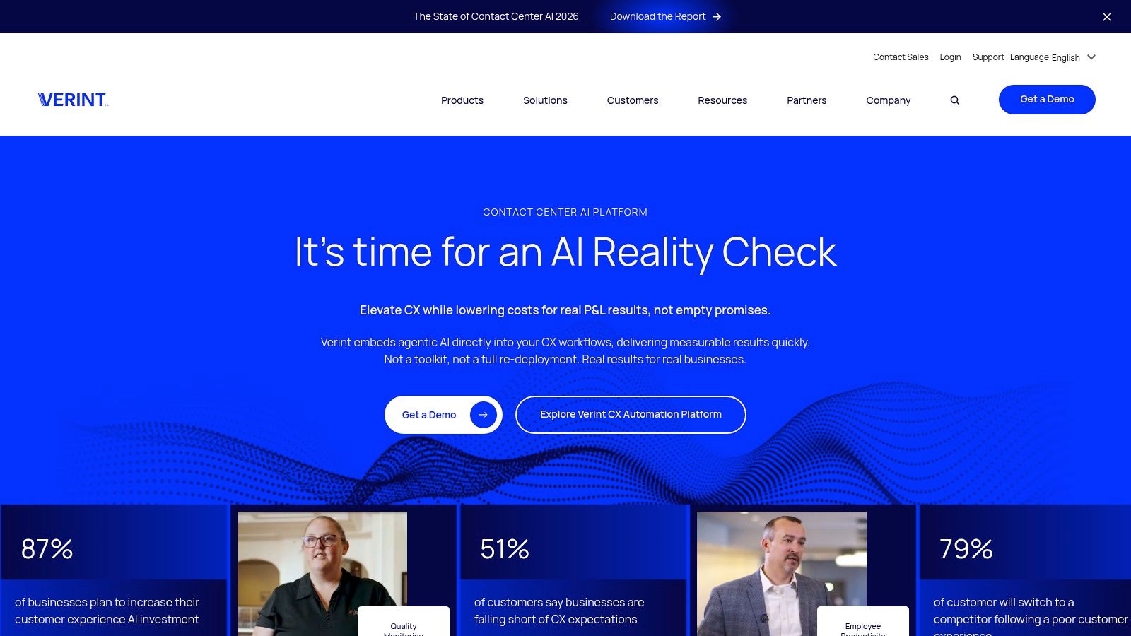Verint Speech and Text Analytics